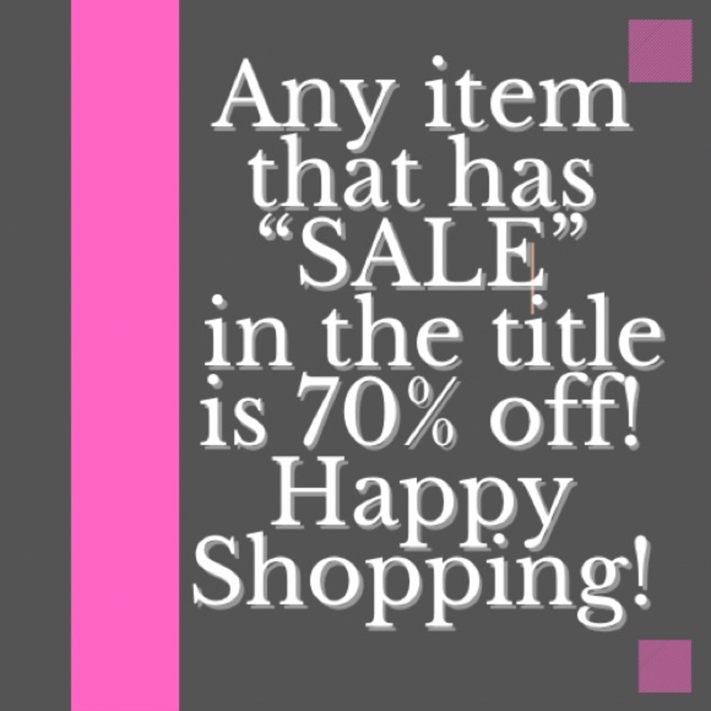 Closet‎ Clean Out Sale!